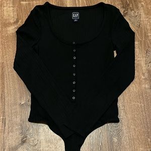gap button down bodysuit